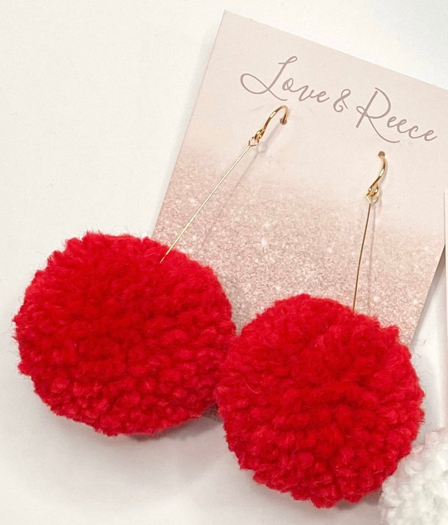 Pom Pom Earrings