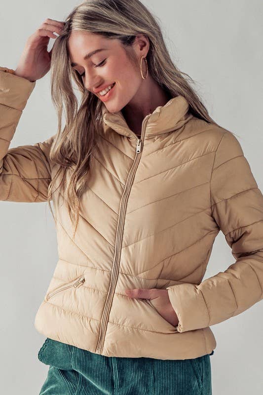 Snuggle Up Quilted Jacket