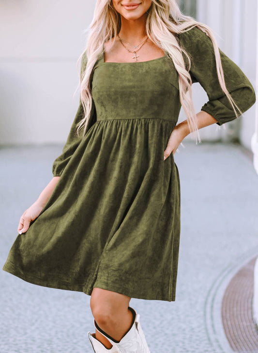 Simply Suede Dress