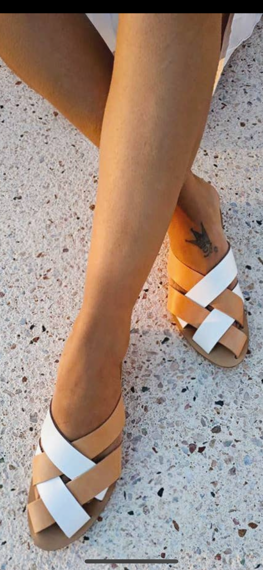 Criss Cross Sandals- FINAL SALE