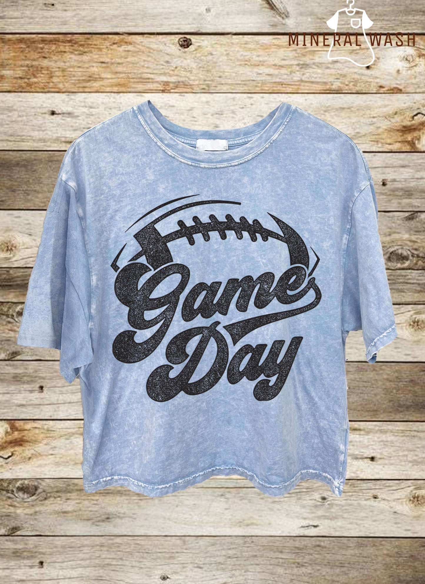 Game Day Tee- Powder Blue