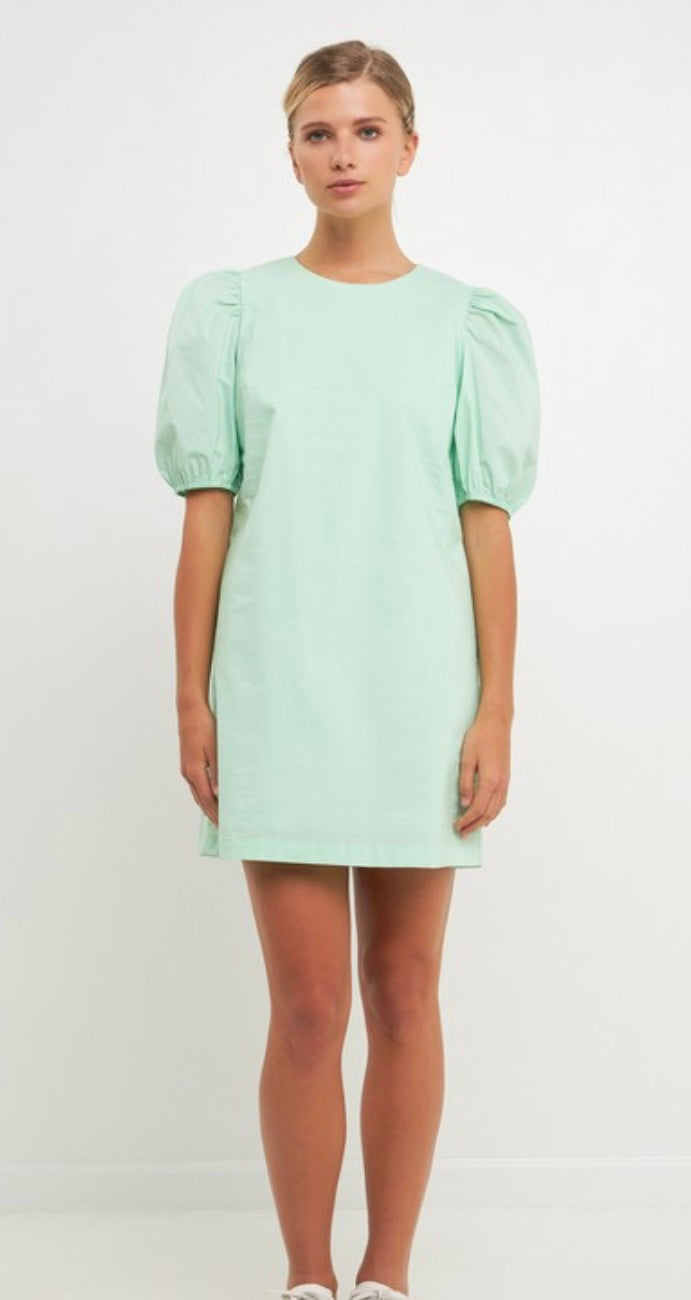 Green With Envy Mini Dress